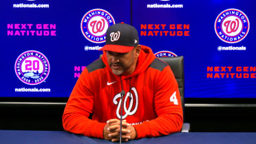 Dave Martinez on the walk-off win over the Braves