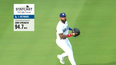 Dodgers' Top 5 OF assists of 2023