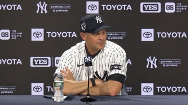 Aaron Boone on José Caballero's walk-off hit
