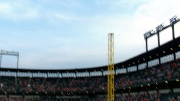 Tyler O'Neill's foul ball stands after review