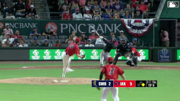 Jorbit Vivas' two-run homer