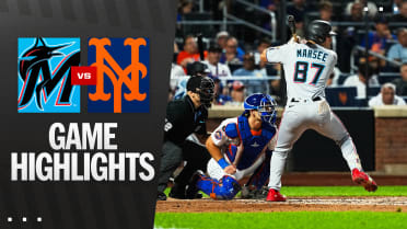 Marlins vs. Mets Highlights