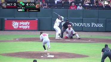 Patrick Clohisy homers (6) on a fly ball to right field. Ambioris Tavarez scores. Keshawn Ogans scores.