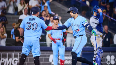 George Springer's two-run home run (13)
