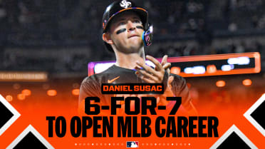 Daniel Susac's three-hit night
