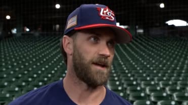 Bryce Harper on facing Nolan McLean