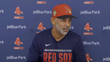 Alex Cora on 2026 Red Sox: 'We got some good players'