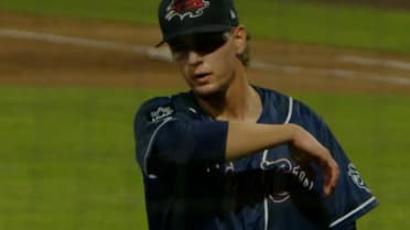 Nolan Perry's five no-hit innings, eight strikeouts