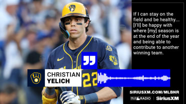 Christian Yelich on entering camp healthy and hungry