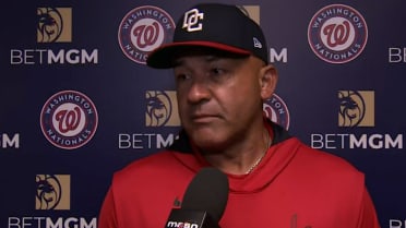 Miguel Cairo talks MacKenzie Gore's start in 1-0 loss