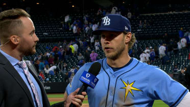 Taylor Walls on the 4th inning, defense in 8-4 win