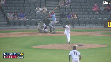Gavin Fien hits a ground-rule double (2) on a line drive to left field. Rafael Ramirez Jr. scores. Dashyll Tejeda to 3rd.