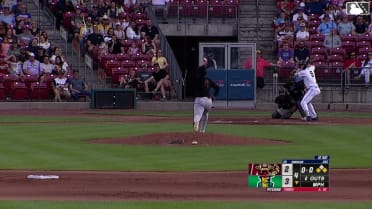 Brandon Winokur homers (7) on a fly ball to center field. Marek Houston scores. Eduardo Tait scores.