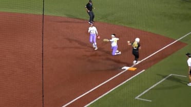 Team Flippen ends game on play at the plate!