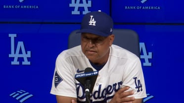 Dave Roberts discusses the Dodgers' 6-2 loss