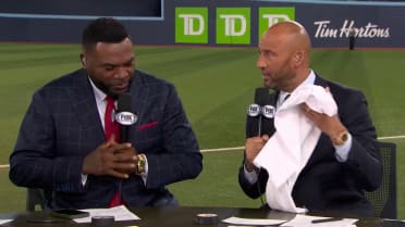Jeter tells Ortiz Addison Barger left shirt behind