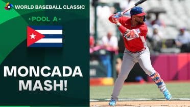 Yoán Moncada's two-run homer