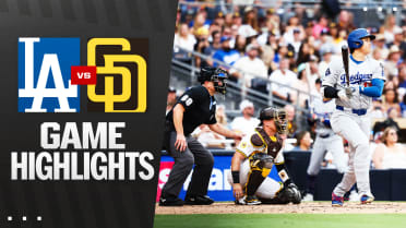 Dodgers vs. Padres Highlights