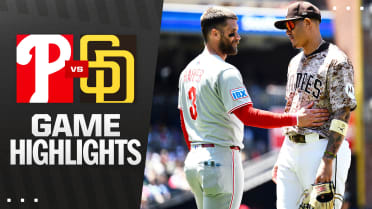 Phillies vs. Padres Highlights