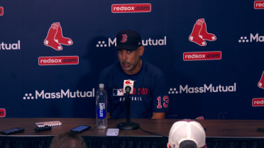 Alex Cora on the Red Sox comeback win