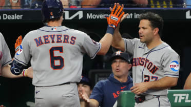 Jake Meyers' solo home run (3)