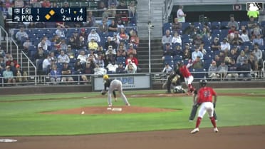 Franklin Arias swats his first homer in Double-A