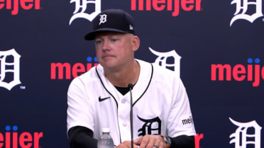 A.J. Hinch talks Naylor's slide into home plate. more