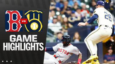 Red Sox vs. Brewers Highlights