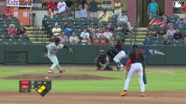 Jaiden Lo Re singles on a line drive to left fielder Marco Argudin. Miguel Rodríguez scores. Jemone Nuel scores. Jaiden Lo Re to 2nd.