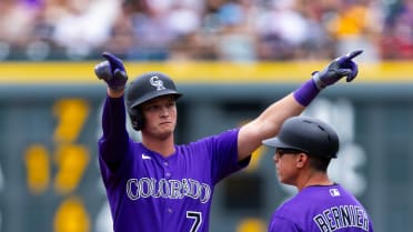 TJ Rumfield opens scoring with an RBI single