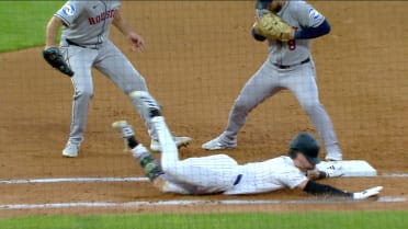 Doyle ruled safe at first after review