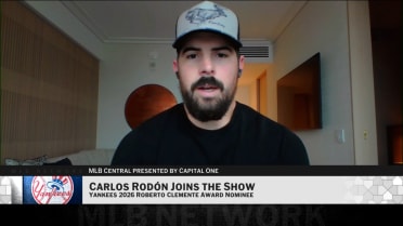 Carlos Rodón discusses being a Clemente Award nominee