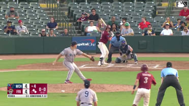 Rafe Perich singles on a ground ball to right fielder Caden Kendle. Theo Hardy scores. Sebastian Walcott to 3rd.
