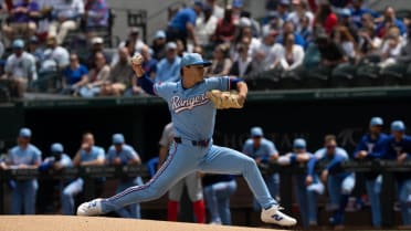 Jack Leiter K's Sal Stewart to end top of 1st inning