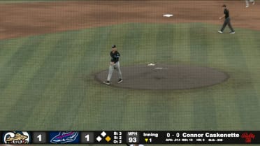 J.D. Thompson strikes out a career-high nine hitters