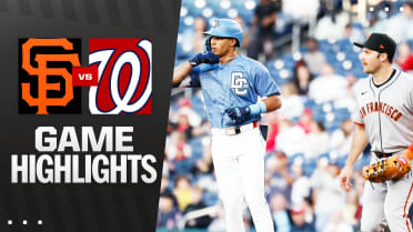 Giants vs. Nationals Highlights