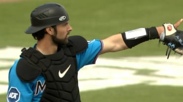 Joe Mack nabs Kevin Alvarez at second