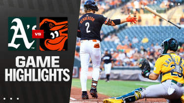 Athletics vs. Orioles Highlights