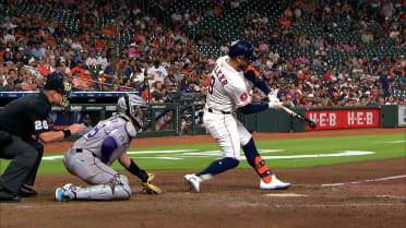 Christian Walker hit by pitch after review