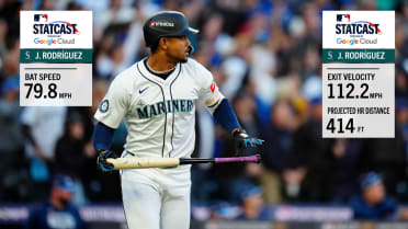 Julio Rodríguez's 414-foot home run 