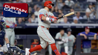 Schwarber guía a los Filis con 2 HR y su hit 1000