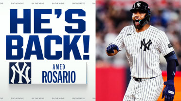 Amed Rosario reportedly returns to the Yankees