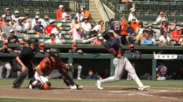 Ethan Frey's first spring home run