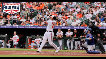 Desde el campo: Jonrón solitario de Samuel Basallo