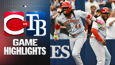 Elly De La Cruz's big game leads Reds past Rays, 12-6