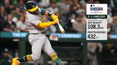 Shea Langeliers crushes 432-ft. home run