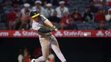 Zack Gelof's RBI forceout gives A's lead