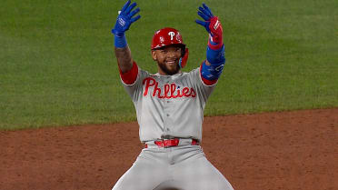 Edmundo Sosa's two-run double