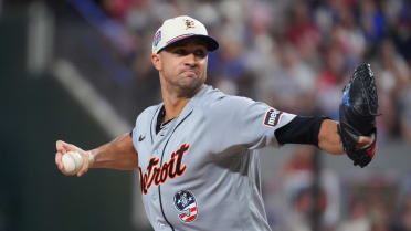 Jack Flaherty strikes out five over 5 2/3 innings