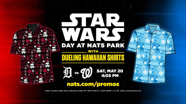 Washington nationals star wars shirt store